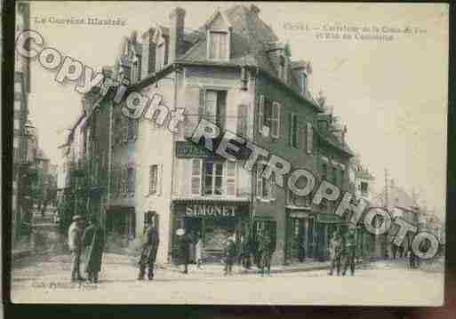 Ville de USSEL Carte postale ancienne