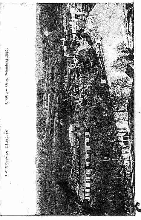 Ville de USSEL Carte postale ancienne