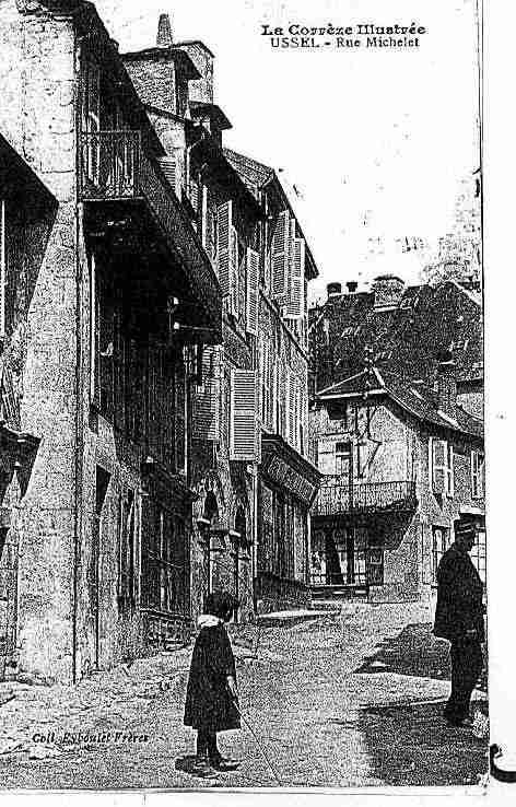 Ville de USSEL Carte postale ancienne