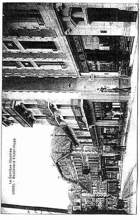 Ville de USSEL Carte postale ancienne