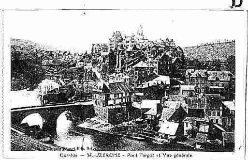 Ville de UZERCHE Carte postale ancienne