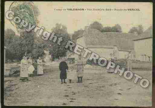 Ville de VALDAHON Carte postale ancienne