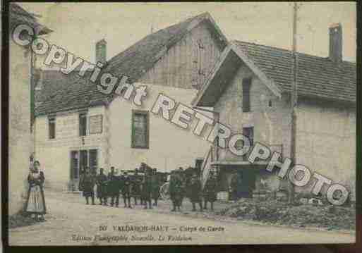 Ville de VALDAHON Carte postale ancienne