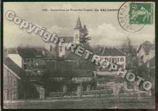 Ville de VALDAHON Carte postale ancienne