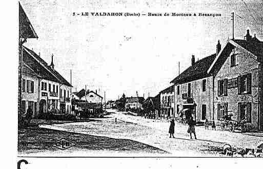Ville de VALDAHON Carte postale ancienne