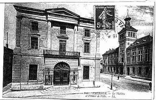 Ville de VALENCE Carte postale ancienne