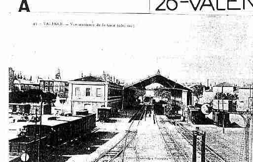 Ville de VALENCE Carte postale ancienne