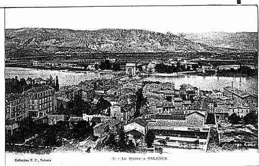 Ville de VALENCE Carte postale ancienne