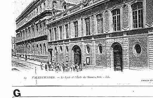 Ville de VALENCIENNES Carte postale ancienne