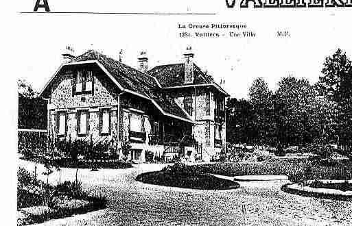 Ville de VALLIERE Carte postale ancienne