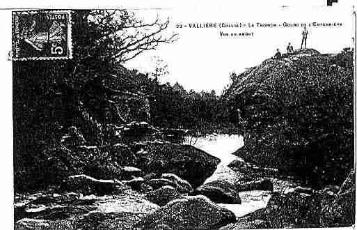 Ville de VALLIERE Carte postale ancienne