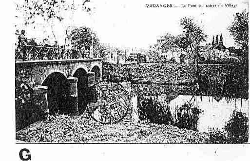 Ville de VARANGES Carte postale ancienne