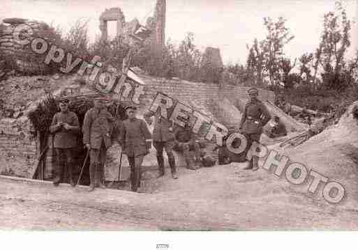 Ville de VAUDESINCOURT Carte postale ancienne