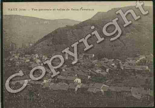 Ville de VAUXENBUGEY Carte postale ancienne