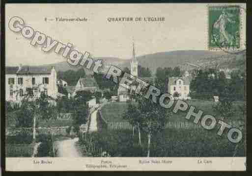 Ville de VELARSSUROUCHE Carte postale ancienne