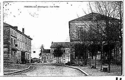 Ville de VERTEILLAC Carte postale ancienne