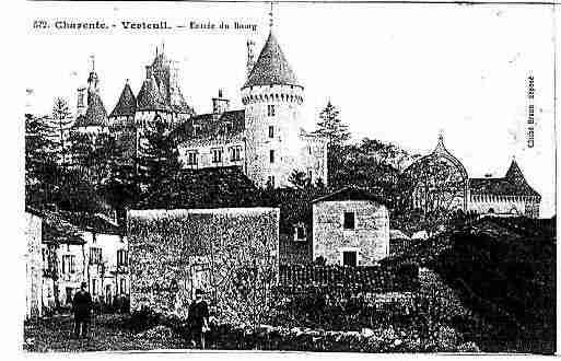 Ville de VERTEUILSURCHARENTE Carte postale ancienne