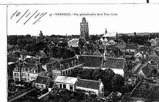 Ville de VERTEUILSURCHARENTE Carte postale ancienne