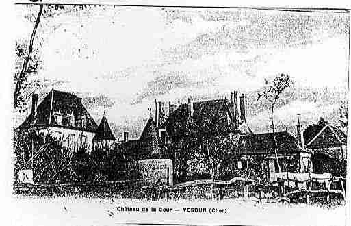 Ville de VESDUN Carte postale ancienne