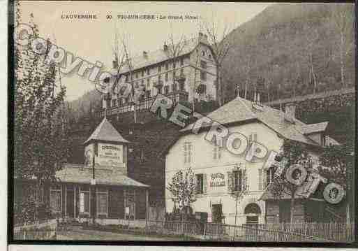 Ville de VICSURCERE Carte postale ancienne