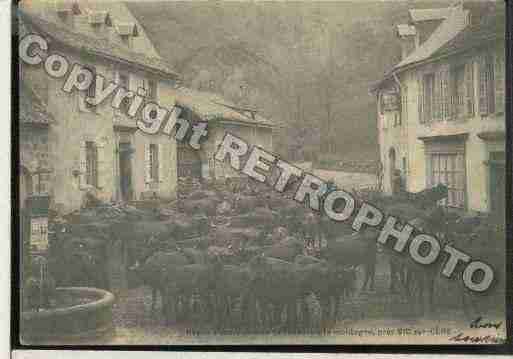 Ville de VICSURCERE Carte postale ancienne