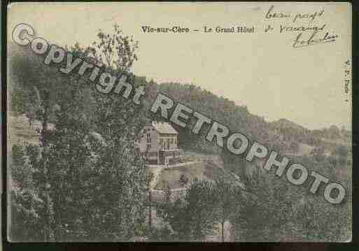 Ville de VICSURCERE Carte postale ancienne Ville de VICSURCERE Carte postale ancienne