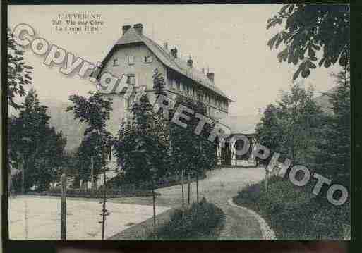 Ville de VICSURCERE Carte postale ancienne