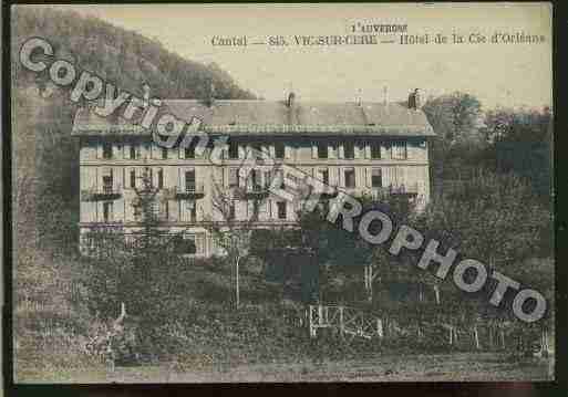 Ville de VICSURCERE Carte postale ancienne