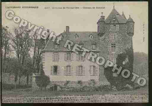 Ville de VICSURCERE Carte postale ancienne