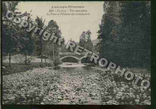 Ville de VICSURCERE Carte postale ancienne