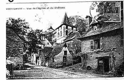 Ville de VIEILLERIE Carte postale ancienne