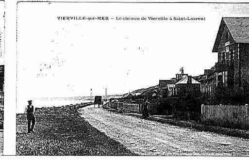 Ville de VIERVILLESURMER Carte postale ancienne