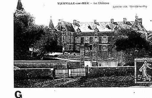 Ville de VIERVILLESURMER Carte postale ancienne