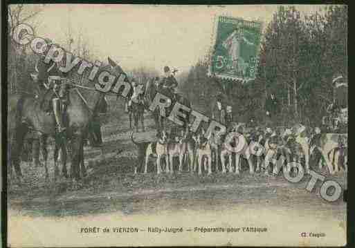 Ville de VIERZON Carte postale ancienne