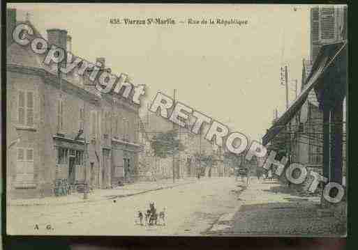 Ville de VIERZON Carte postale ancienne