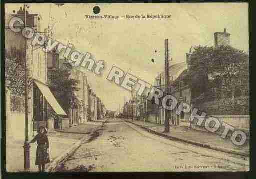 Ville de VIERZON Carte postale ancienne