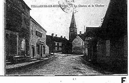 Ville de VILLAINESENDUESMOIS Carte postale ancienne