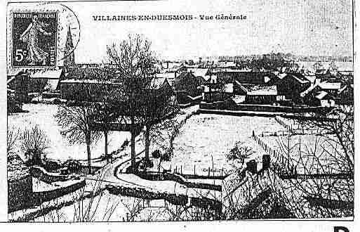 Ville de VILLAINESENDUESMOIS Carte postale ancienne