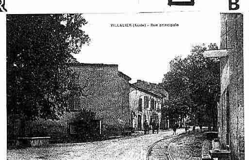 Ville de VILLALIER Carte postale ancienne