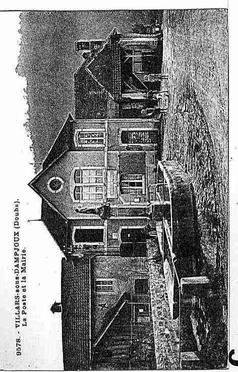 Ville de VILLARSLESDAMPJOUX Carte postale ancienne Ville de VILLARSLESDAMPJOUX Carte postale ancienne