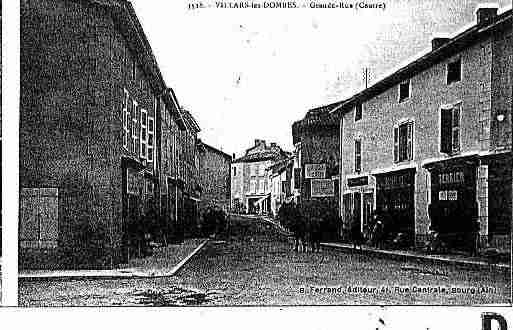 Ville de VILLARSLESDOMBES Carte postale ancienne