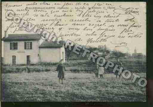 Ville de VILLEBOISLAVALETTE Carte postale ancienne