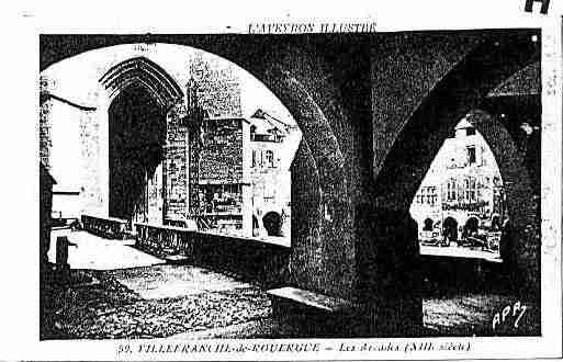 Ville de VILLEFRANCHEDEROUERGUE Carte postale ancienne