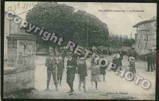 Ville de VILLEJESUS Carte postale ancienne