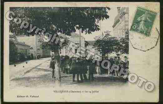 Ville de VILLEJESUS Carte postale ancienne