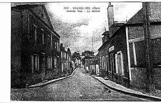 Ville de VILLEQUIERS Carte postale ancienne