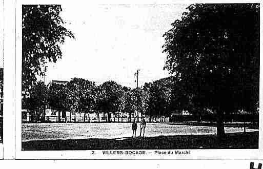 Ville de VILLERSBOCAGE Carte postale ancienne