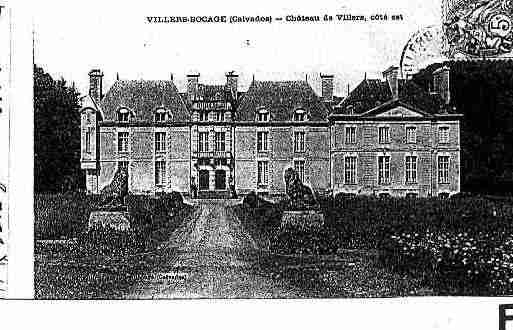 Ville de VILLERSBOCAGE Carte postale ancienne