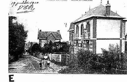 Ville de VILLERSSURMER Carte postale ancienne