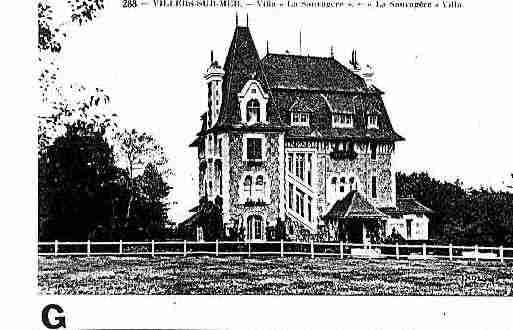 Ville de VILLERSSURMER Carte postale ancienne